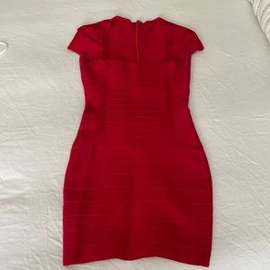 Herve Leger bandage mini dress